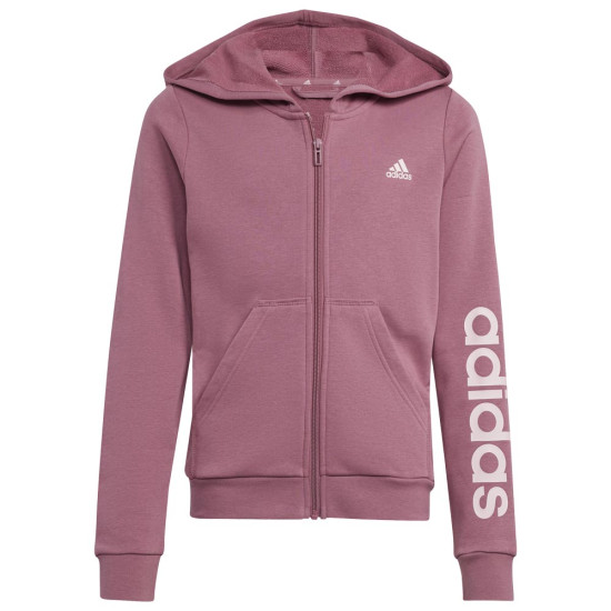 Adidas Παιδική ζακέτα Essentials Linear Logo Full-Zip Hoodie